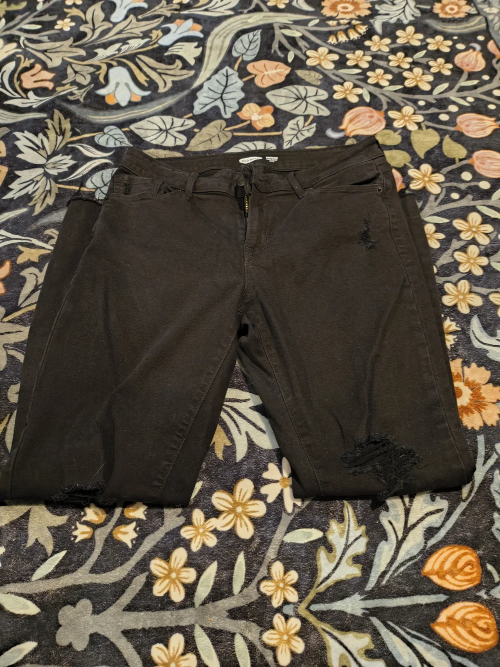 Old Navy Womens Black Slim Jeans